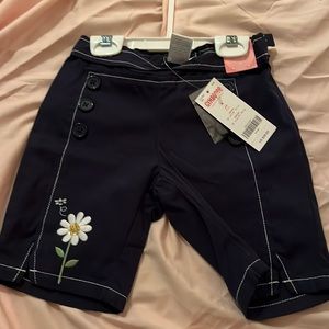 Gymboree top and long shorts